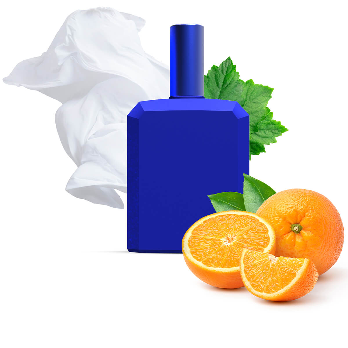 Orange popular and blue parfums