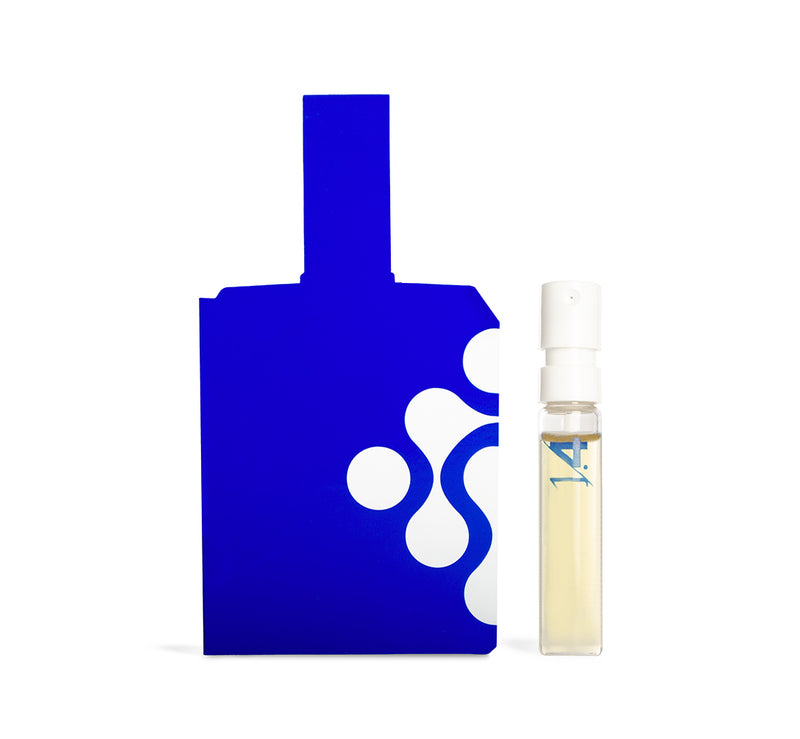 Perfume in discount dark blue bottle